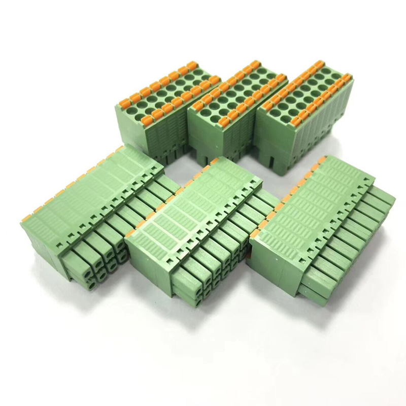 Соединительные клеммные блоки 3,81 мм для корпуса кабеля PA66