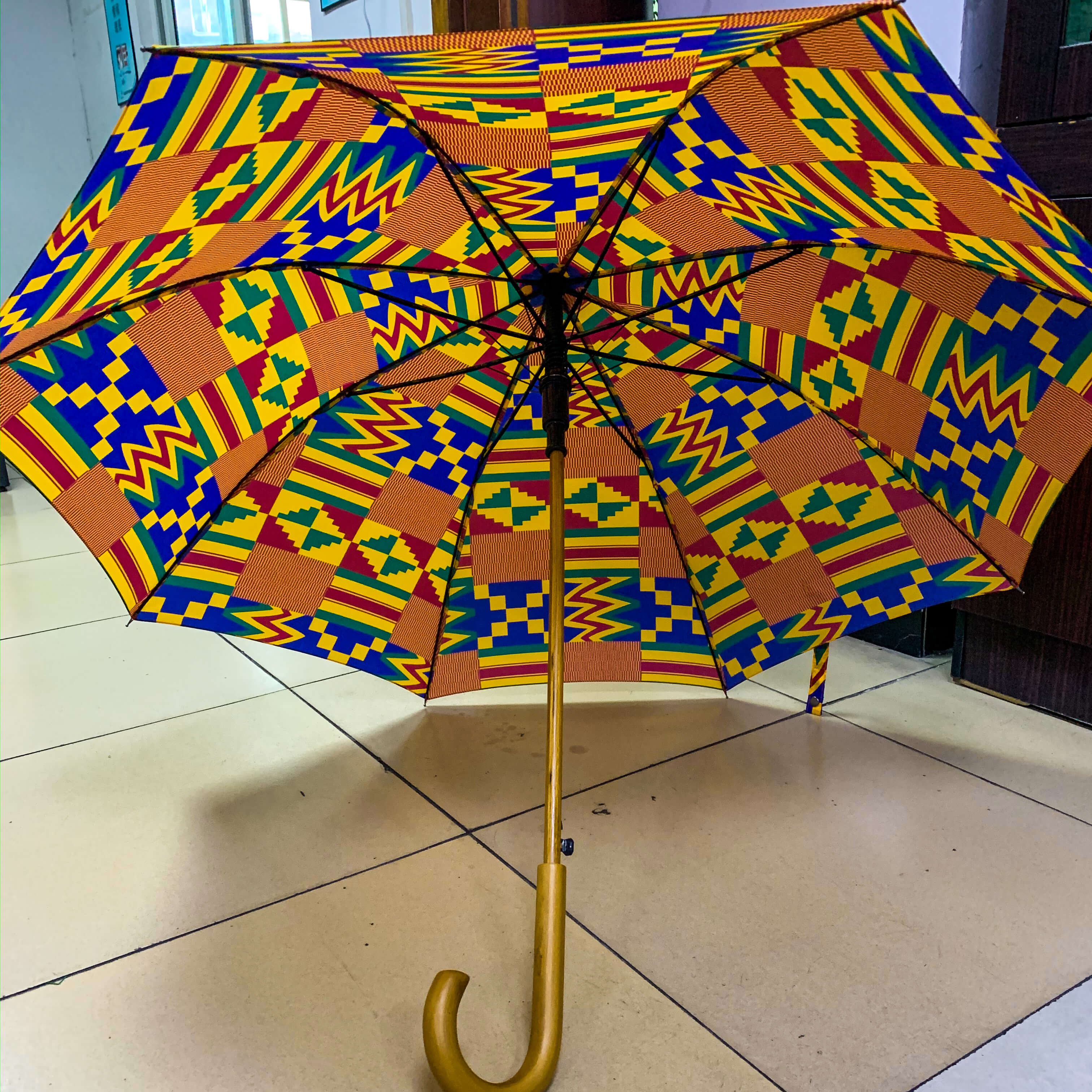 African Print Umbrellas - Stylish & Functional Rain Gear
