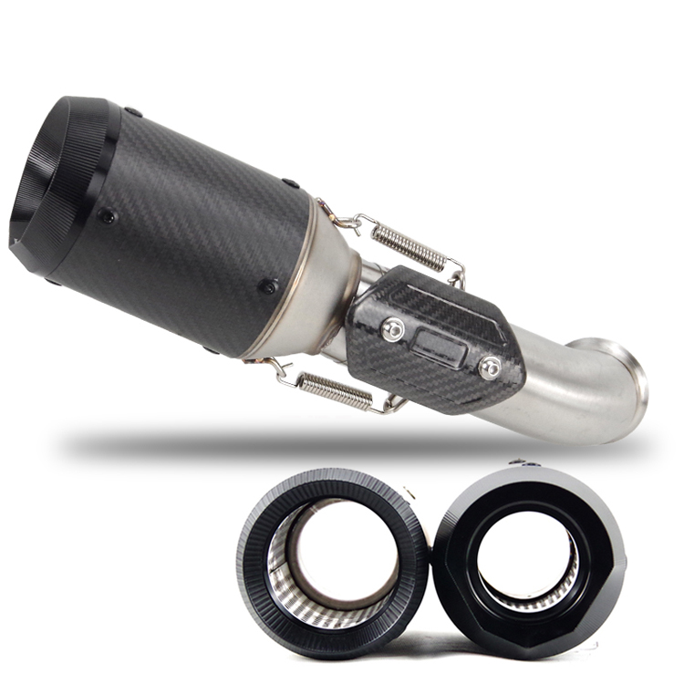 RC390 Слип-он выхлопной AR глушитель выхлопной трубы для KTM RC 390 DUKE 390 средней линии трубы мото трубы Escapes 2017-2018