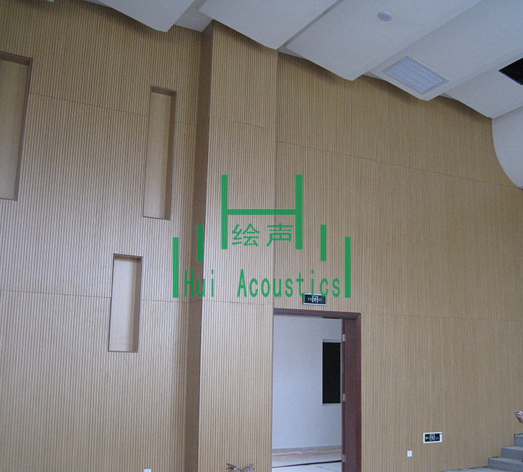MDF Grooved Acoustic Panels Tongue And Groove Composite Wall Panel Ktv Grooved Acoustic Board Soundproofing Mat