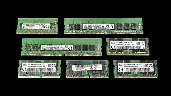 SK Hynix DDR5 PC5 Adie RAM 4800MHz 6400MHz for Laptops - Original