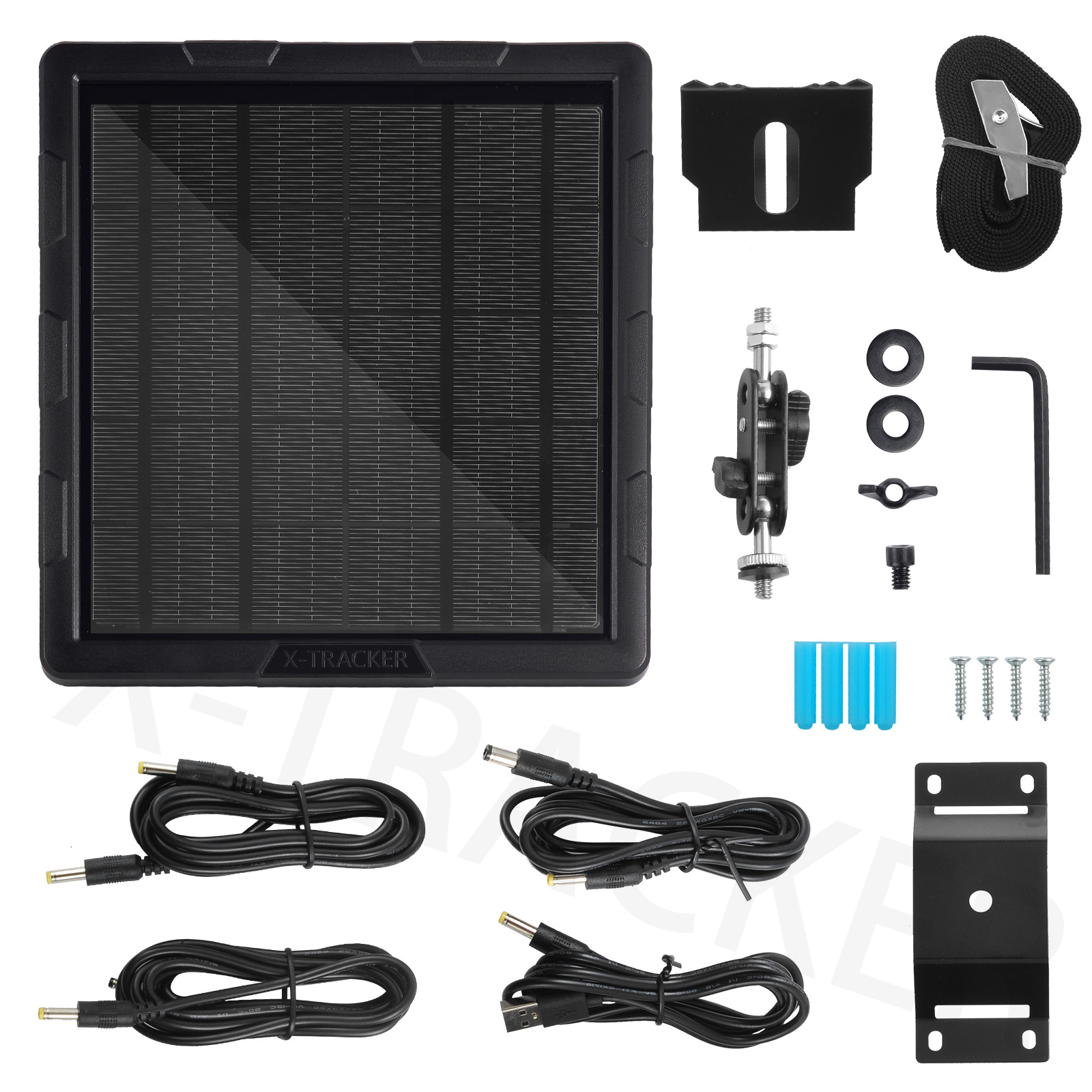 5W 6V 12V Ausgang 6000mAh Solar panel für zelluläre Wildspiel-Trail-Kameras, eingebauter Akku, Solar-Ladegerät-Kits – Detail 7