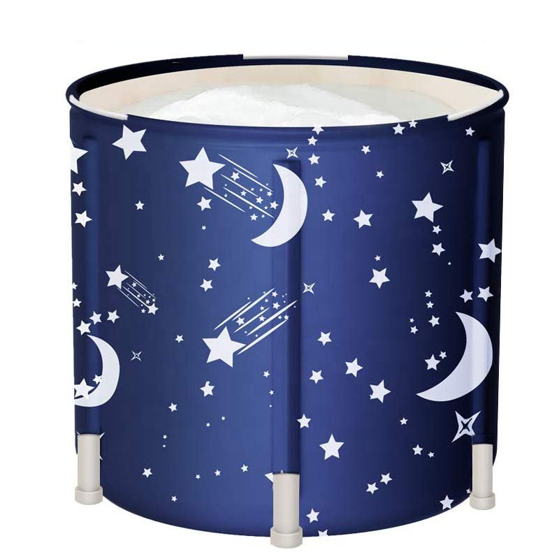 Adult inflatable Bathtub pvc bath barrel Foldable Free Standing with sturdy 3 Layer High Quality Hot Spa Tub Portable PVC