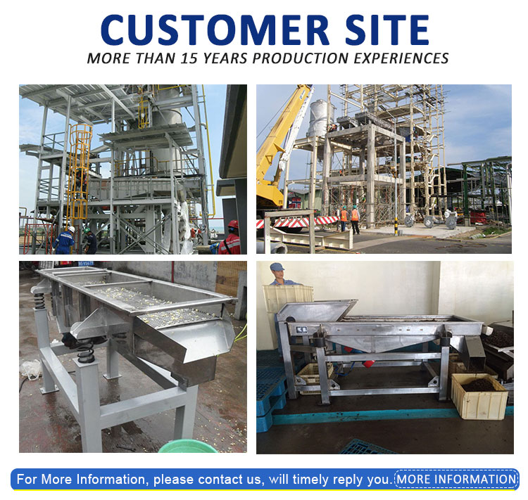 Pvc Powders Recycling Wood Chips Vibrating Sorter Machine Powder Sifter Machine Linear Vibrating Screen