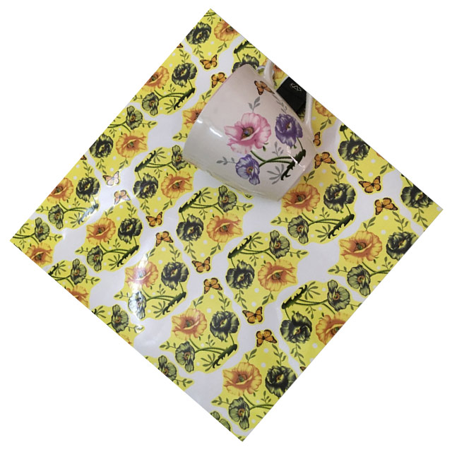 Vinyl Sticker Waterproof Decal Pansies in Mason Jar Vinyl Sticker Waterproof Decal Pansies in Mason Jar