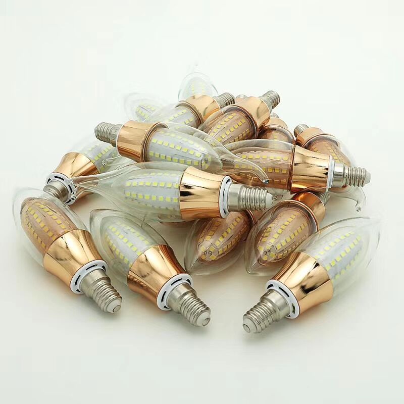 LED キャンドル電球 C35 E12/E14 4W シャンデリア照明用 LED
