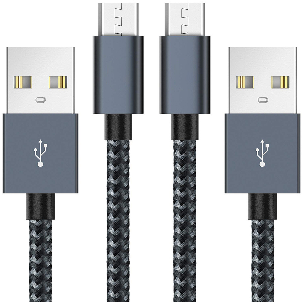 Кабель Micro USB 3 м, сверхдлинный зарядный кабель Android, 10 футов, прочный шнур для быстрой зарядки телефона, зарядный USB-кабель Android для Samsung