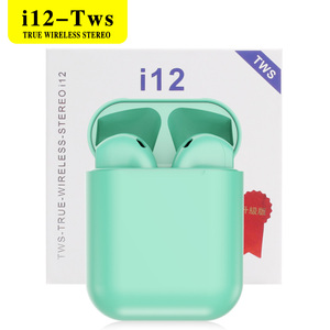Trend 2019 Wireless Earbuds Bluetooth Earphone i12 tws