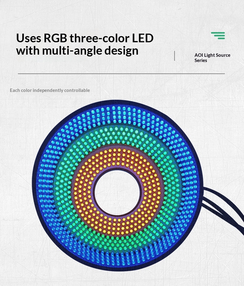 Machine Vision Circuit Board Solder Detection AOI White Light