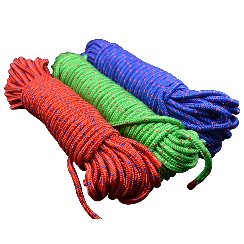 Cheap Nylon Rope Poly Rope Coils 6mm Yellow Polypropylene Rope x 20 Metres