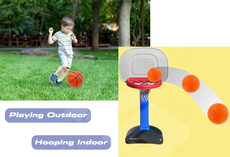 Сменный мяч для малышей, 6 дюймов, ПВХ-игрушки, пластиковый баскетбольный мяч для обручей