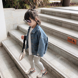YY10076A Moda bebê casuais denim casacos elegantes de manga longa jaqueta jeans bebê