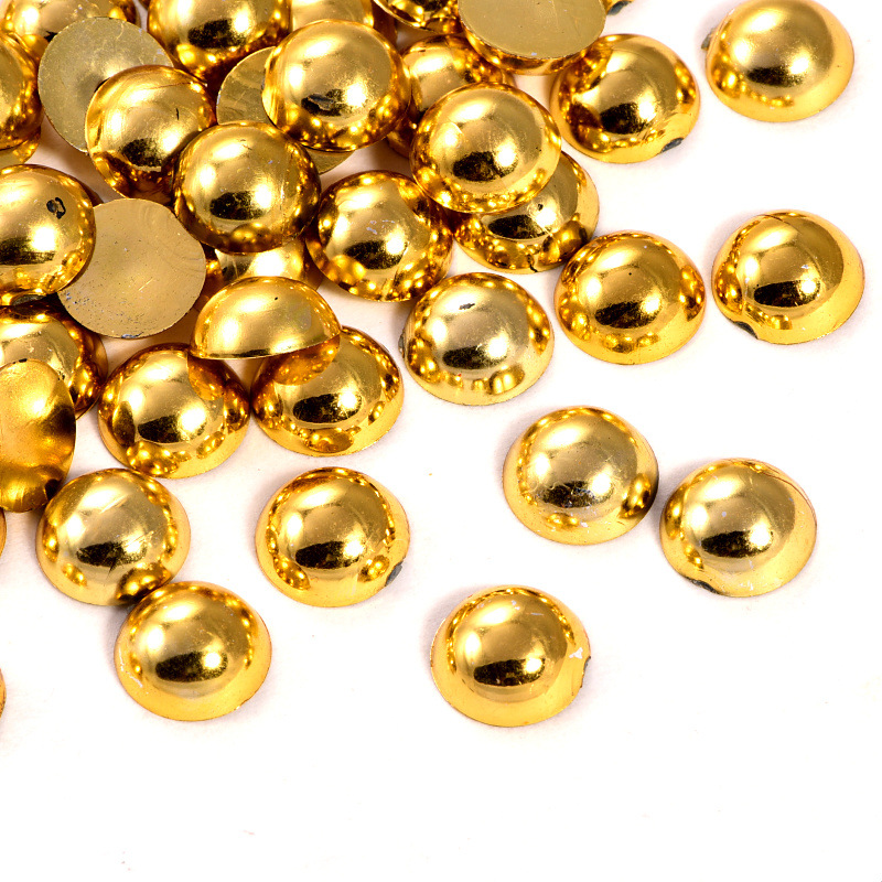 2 4 6 8 10 12 14 мм 50 цветов розовые бусины AB аппликация плоский задний жемчуг