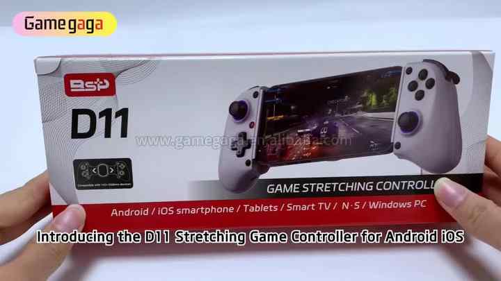 SモバイルゲームD11ストレッチゲームコントローラーゲームパッド
