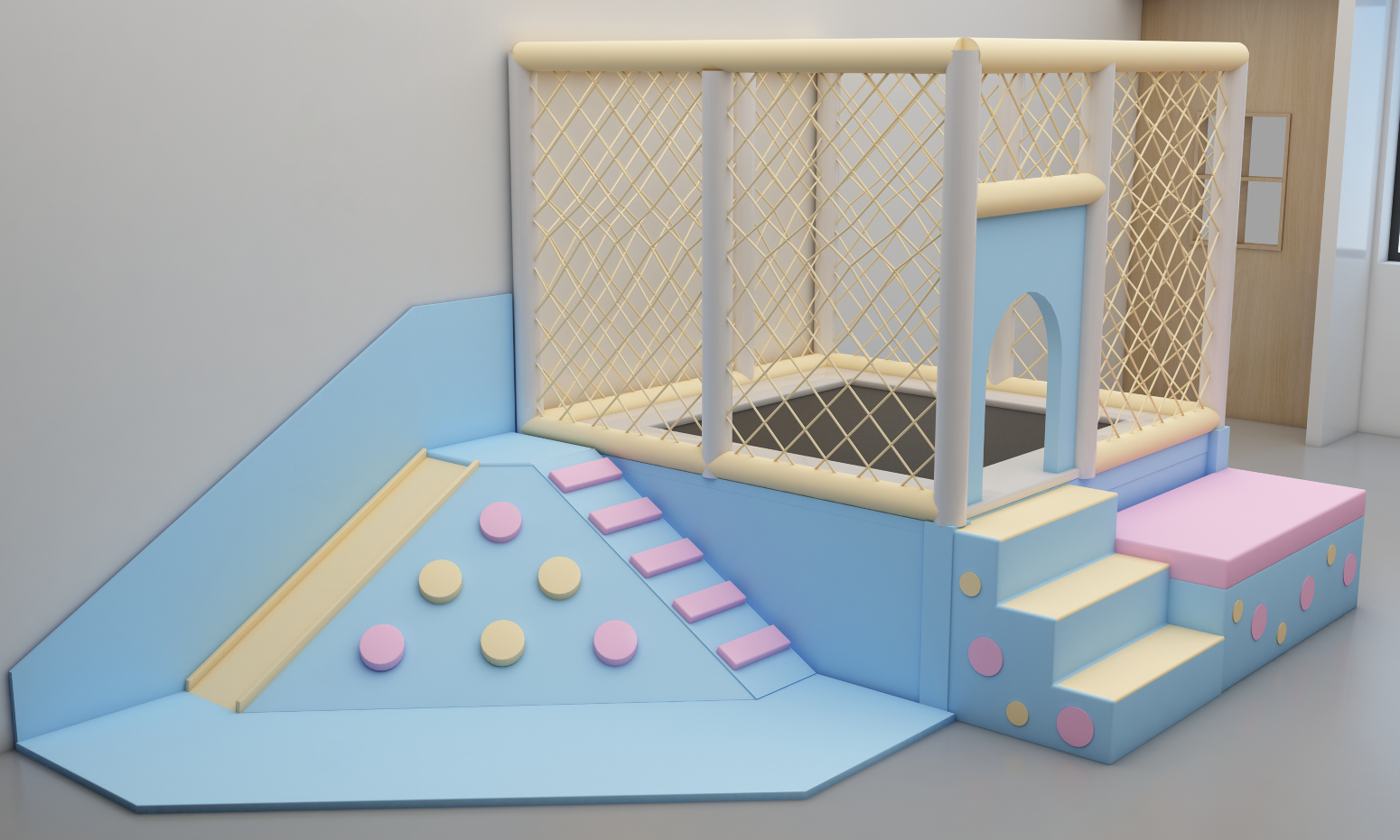 热卖儿童软玩套装商业娱乐室内游乐场儿童室内玩游戏