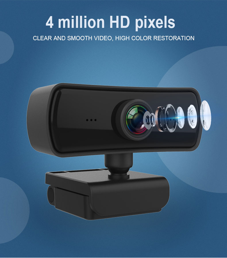 webcam high quality 1080P with Mic mini computer camera for home