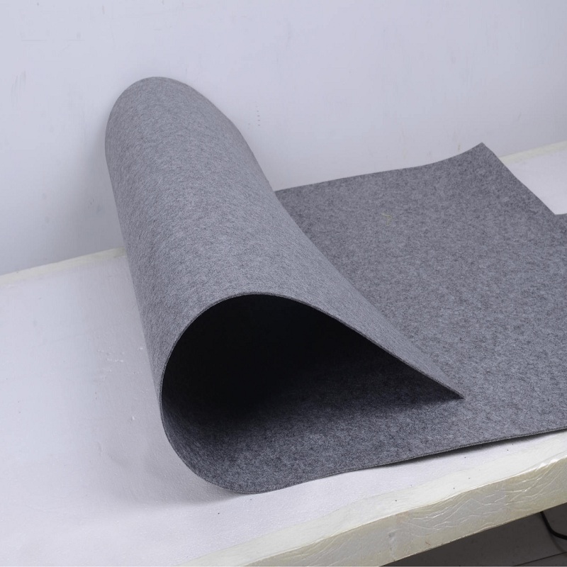 Высококачественная серая ткань из шерстяного войлока предварительно окрашенная оцинкованная сталь) с низкой ценой 100% ткань из шерстяного войлока