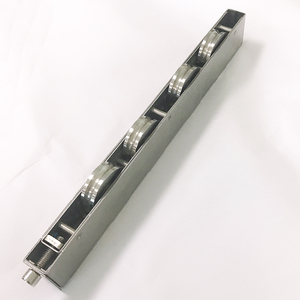 2 UNIDS Rodillos de la Puerta de la Ducha Servicio Pesado Puerta de Granero Carril de la Rueda Puerta Corredera Rodillo Hardware Hardware de Pl/ástico Metal Puerta Corredera