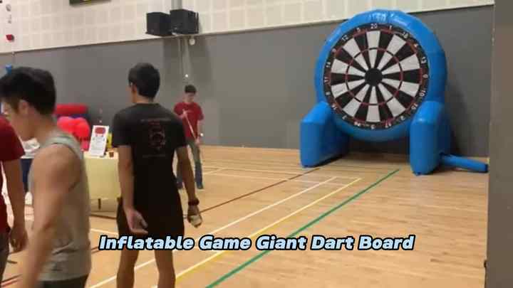 Jeu De Tir Gonflable Professionnel PVC + 4 Flèches Velcro – La Tua Mascotte