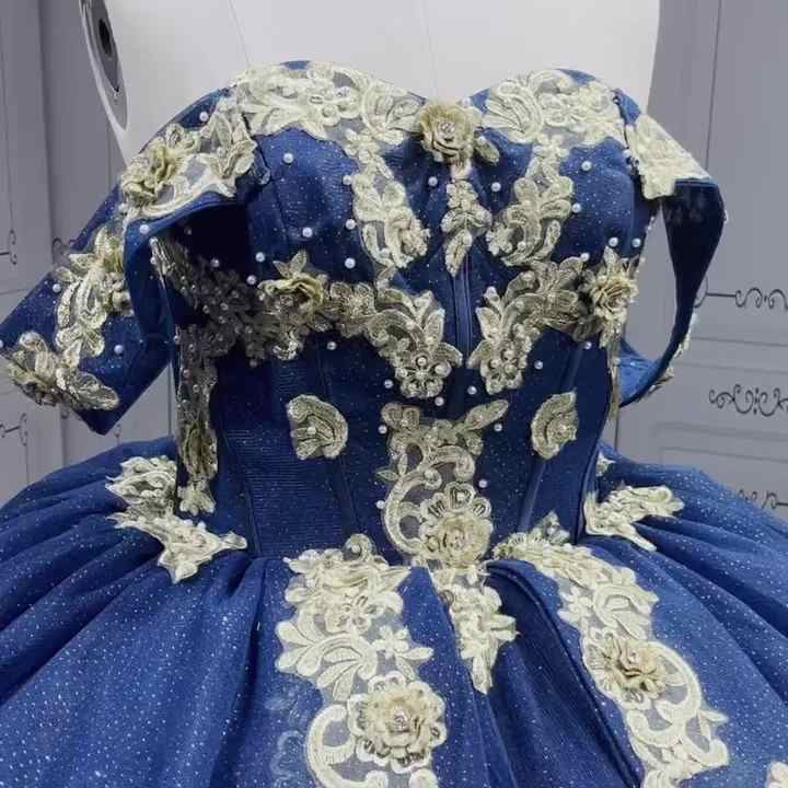Navy Blue Quinceanera Dresses Vestidos De 15 De Xv Aos Quince Quinceaera  Ball Gowns Vestidos Para 16 Aos Lsmu108