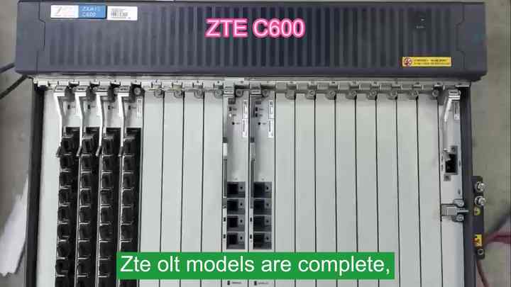 pon出品 ZTE ZXA10 C300/C320/C600 OLT: 10G PON Ports for XG-PON & XGS-PON
