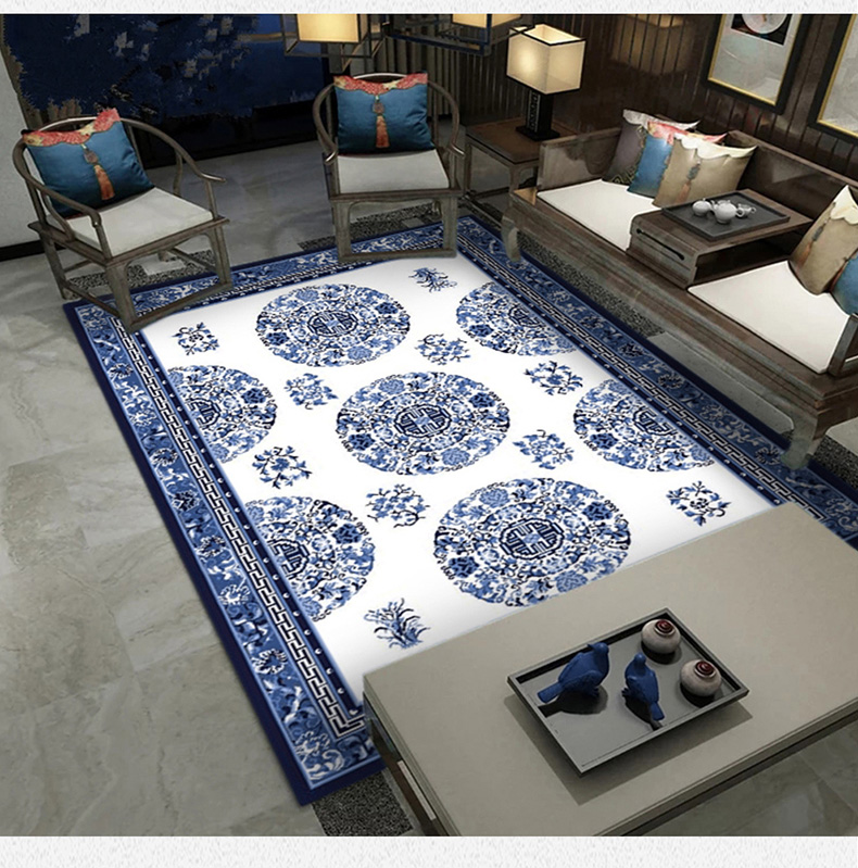 3D Top Quality Floor Rug Luxury Non Slip Playroom Kid Carpet Child Room Plastic Bag Living Room Chinese Style Customized Woven