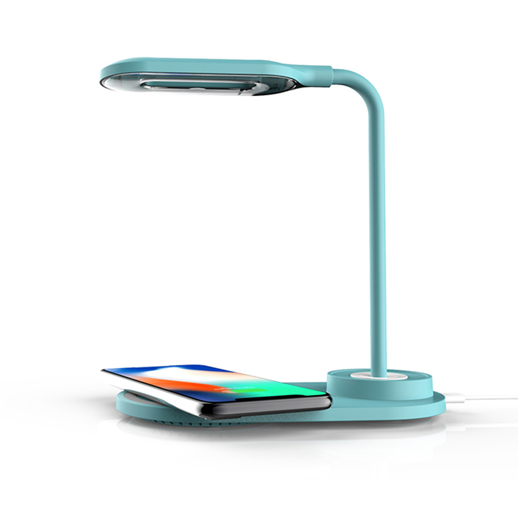 Многофункциональное Беспроводное зарядное устройство для настольной лампы 10 Вт