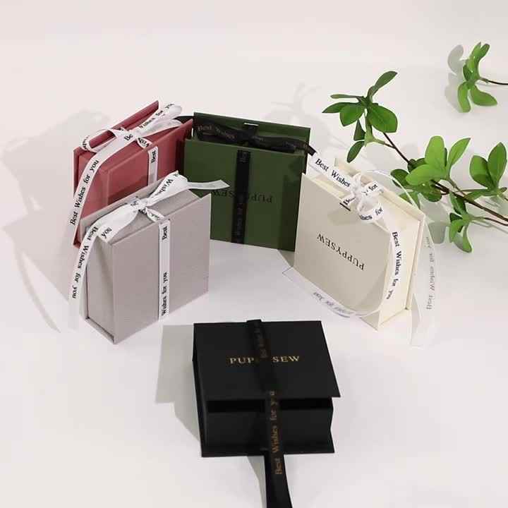 Wholesale Luxury Custom Logo Cardboard Paper Jewellery Gift Boxes