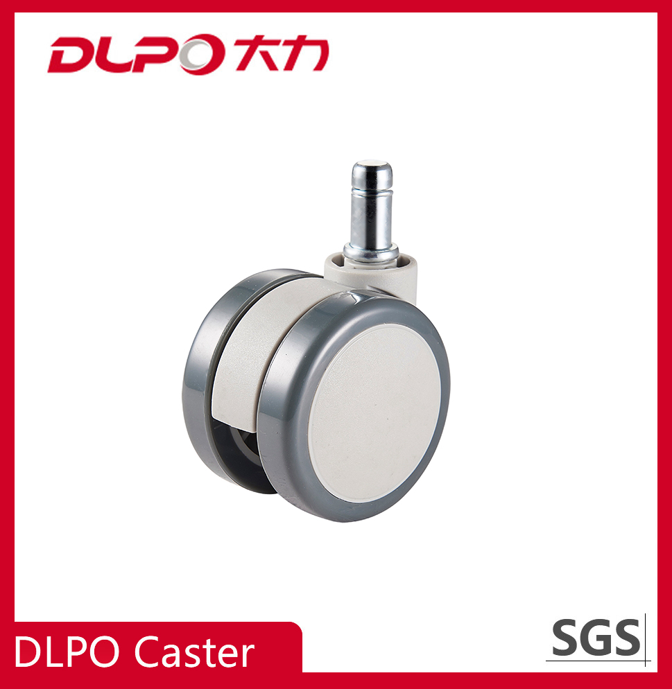 DLPO PU and nylon furniture chair caster wheels