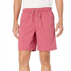 Homens de Algodão Verão Calções Casuais Personalizado Fuchsia