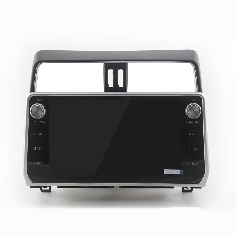 OEM style Android 10.0 PX6 4+64G car dvd For Toyota Prado 2018-2020 Car Radio Video Player Navigation GPS DSP