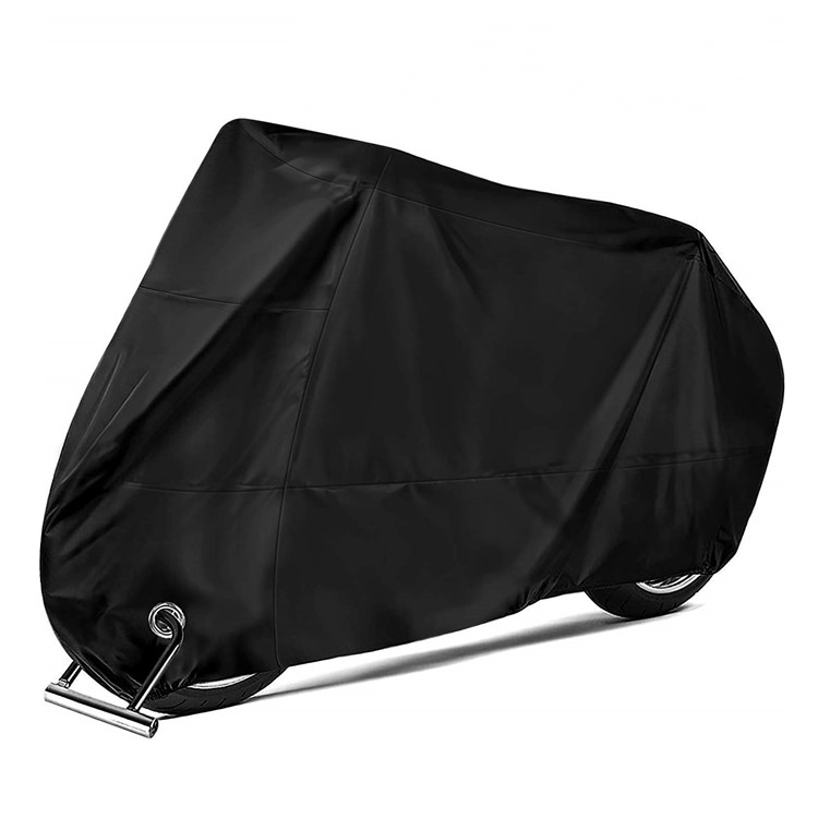 Водонепроницаемый нейлоновый чехол для мотоцикла 190T, защита от пыли, ржавчины, дождя, снега, УФ-лучей, погоды, универсальный чехол для мотоцикла с отверстиями для блокировки