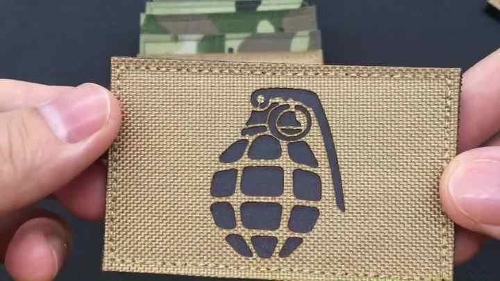Id Patch Custom Combat ID Team Callsign Patch Laser Cut Tactical Far Infrared ...