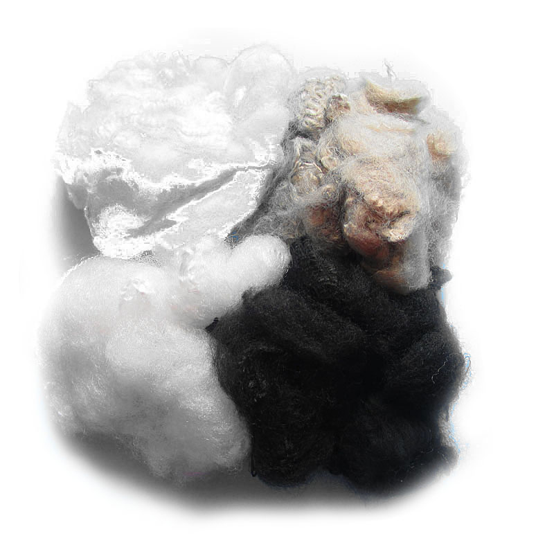 1.5D Гидрофильное гидрофобное ПП штапельное волокно для гигиены нетканого полотна