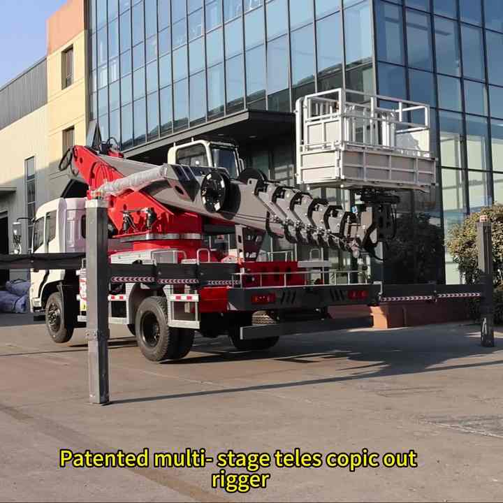 Construction Machinery 36m Vehicle Mounted Aerial Work Vehicle ...