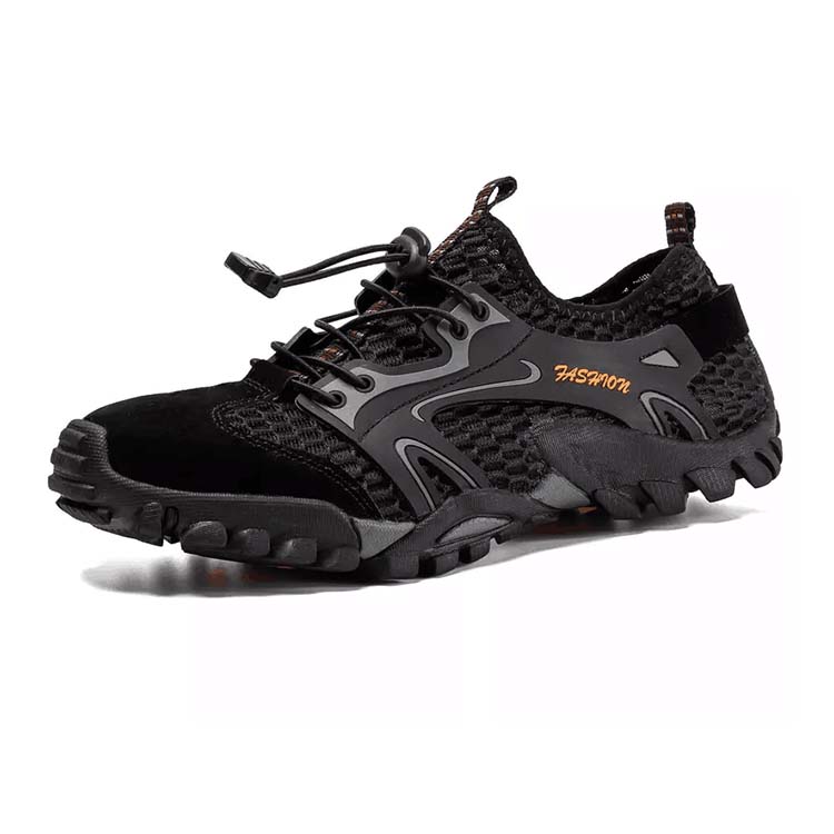 Мужские Нескользящие пляжные туфли, обувь для плавания на резиновой подошве, быстросохнущая Уличная обувь для воды, большие размеры 44-50, в коробке