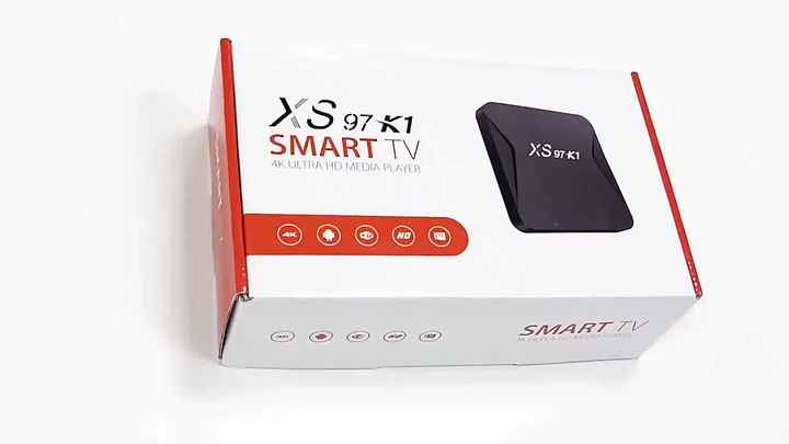 XS97K1 Android 10 Set-Top Box - 4K HD TV 2+16GB RAM Dual-wifi