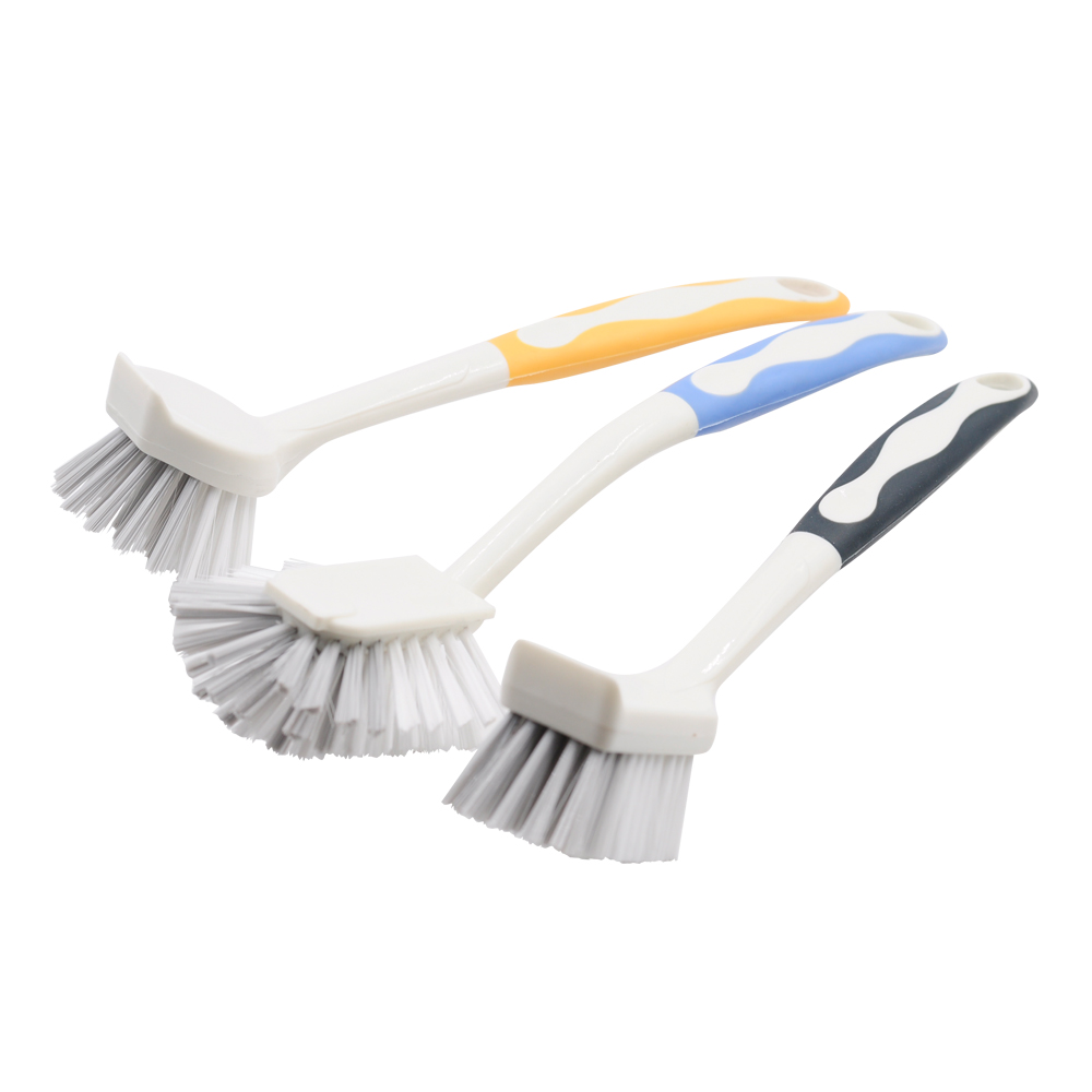 Economic kitchen pan/sink/pot/dish clean brush with PET brush head