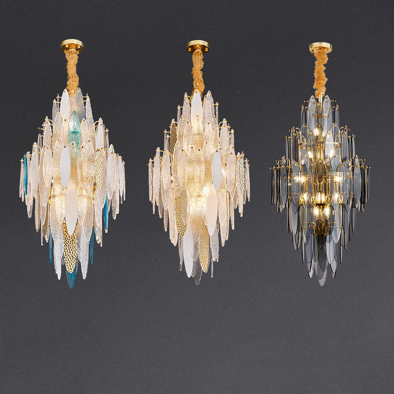 Newly creative bedroom Smoky gray glass scone wall lamp