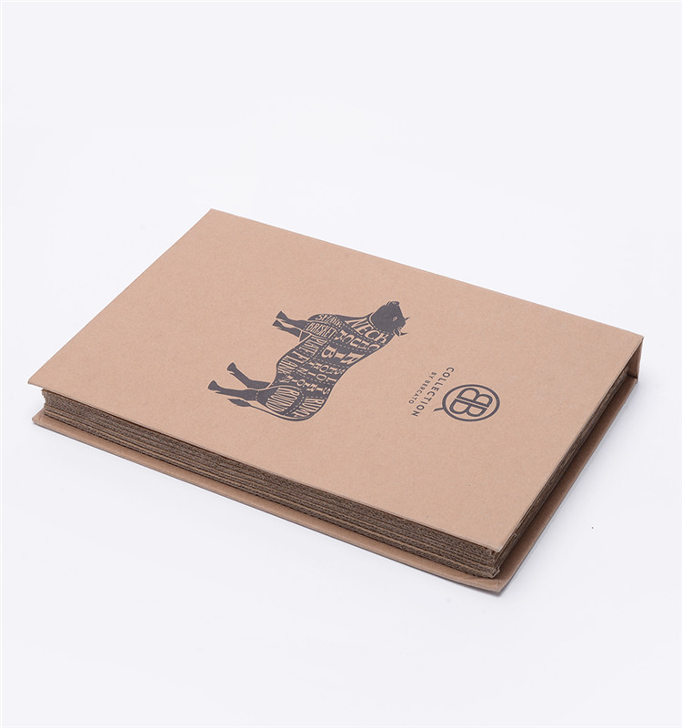 Logo Custom Printed Recycle Paper Packaging Corrugated Cardboard Knife Box