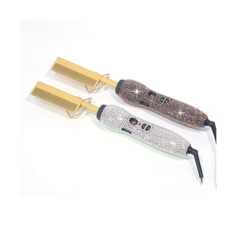 Высокое Качество Выпрямитель электрическая Горячая расческа Роскошная частная этикетка щетка для волос Экологичная для женщин щетка для волос