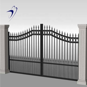 retractable driveway gate for dogs