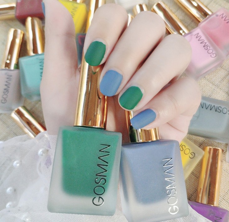 Nail Art Paint OEM/ODM multi color homemade custom design popular fashion matte candy color gel nail polish