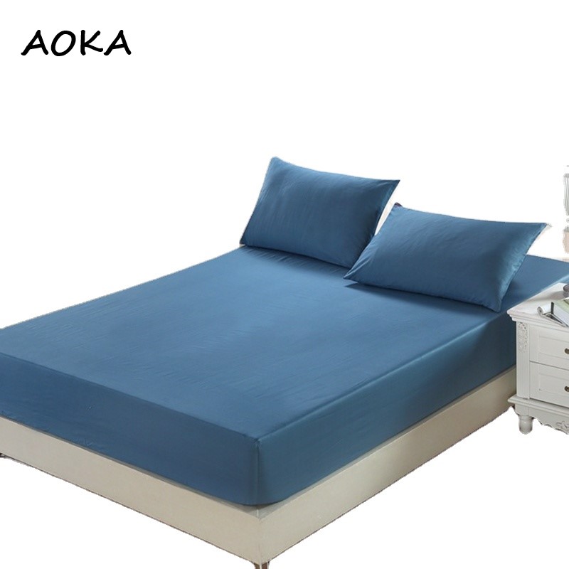 Роскошная цветная кровать Amazon, 100% лиоцелл, полиэстер, водонепроницаемый защитный чехол для матраса