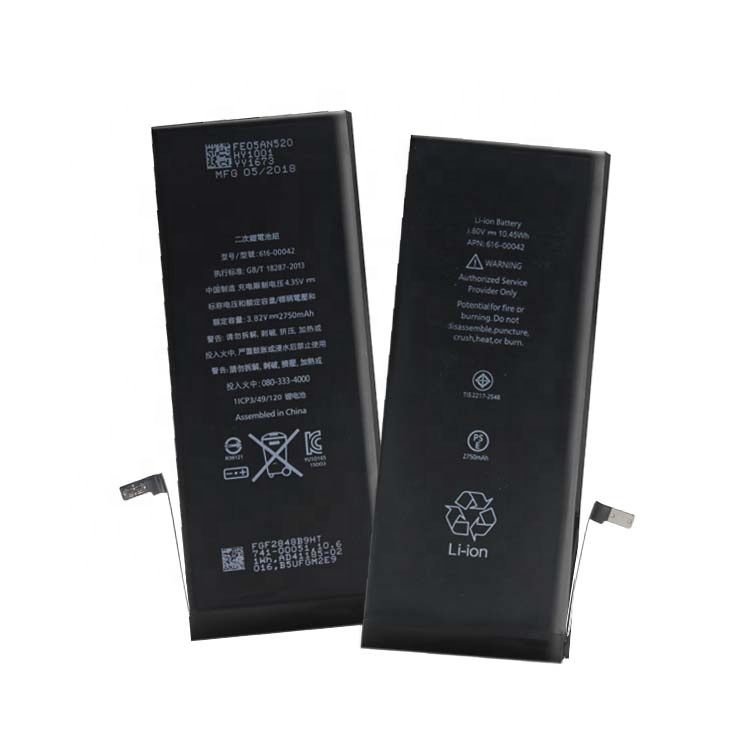 Перезаряжаемый литий-ионный полимерный Основной аккумулятор для мобильного телефона IPhone 6s Plus, китайский аккумулятор для мобильного телефона