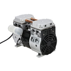 High quality small size 110V 220V silent AIRTECH oilless piston vacuum pump vacuum compressor 90L per minutes for medical use