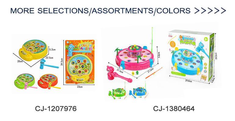 High quality child educational battery operation plastic catching fish game toy