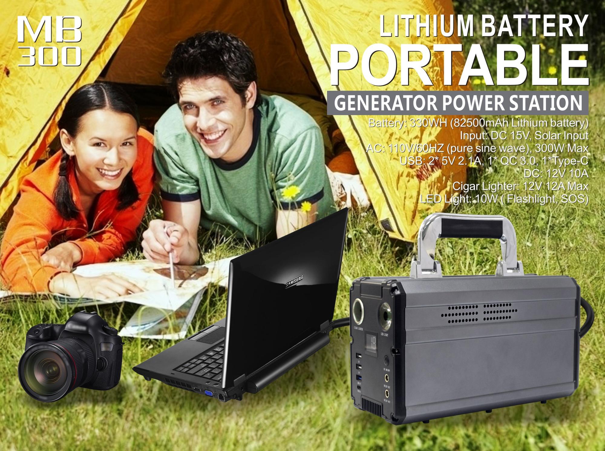 Promotional 3 in 1 Mobile Phone Power Banks 40800mAh 54000mah power bank 20000mah for camping/home/outdoor use