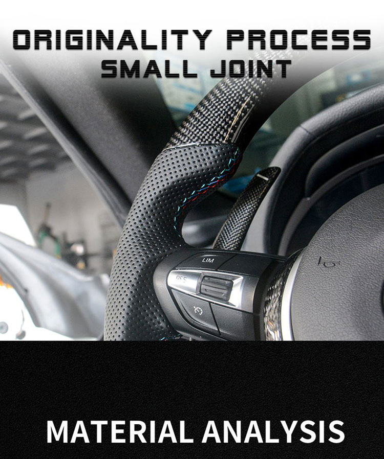 GT-I carbon fiber steering wheel assembly for VW Polo CC Golf 7 Pass-at MK6 modification Steering Wheel