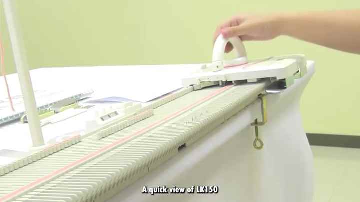 採用代理店編み機シルバーリードLK150初心者機械家庭用条件ハンド駆動